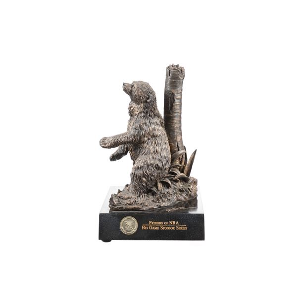 NRA "Unbearable Itch" Big Sky Carvers Sculpture