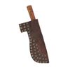 Image 1 : Crow Tacked Leather Sheath and Forgecraft Knife
