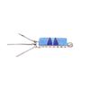 Image 3 : Sterling Pendant Inlaid Denim Lapis, Lapis & Opal