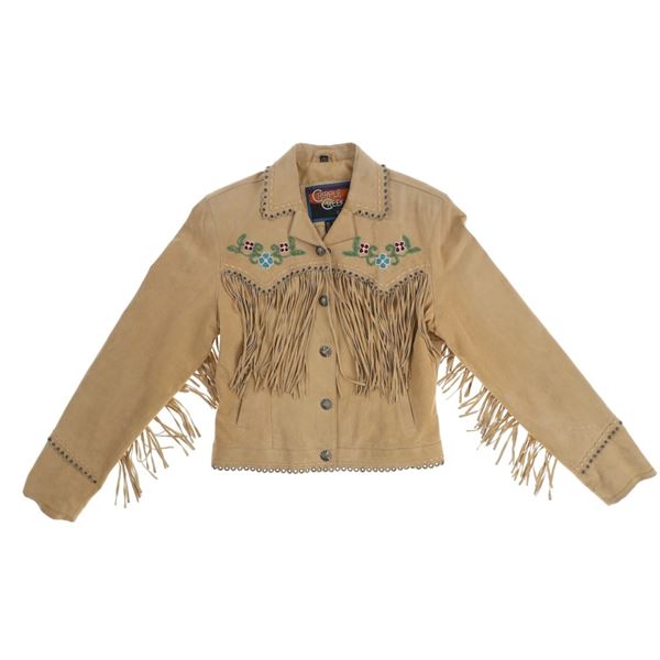Cripple Creek Western Arena Suede Leather Jacket