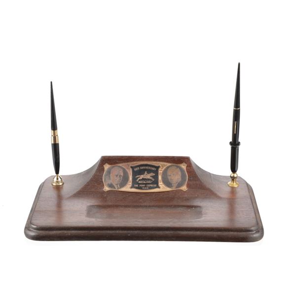 80th Anniversary Pony Express Desk Set c. 1940