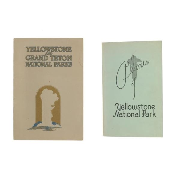 Two Yellowstone National Park Books 1930s (2)