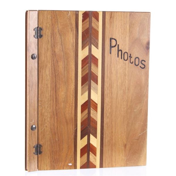 "Minnehikers" Hinged Wood Photo Album 1940s