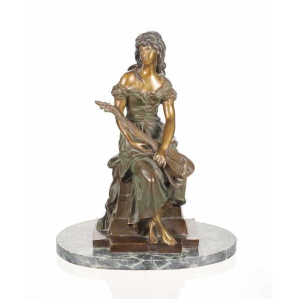 Hippolyte Francois Moreau (1832-1927) Bronze