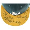 Image 6 : Signed Oakland A's 10" L Hat With Eight Signatures