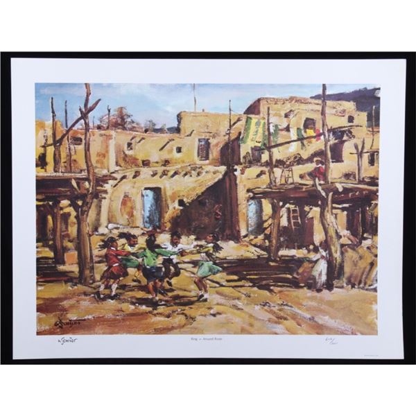 "Ring Around Rosie" Gary Schildt Limited Ed. Print