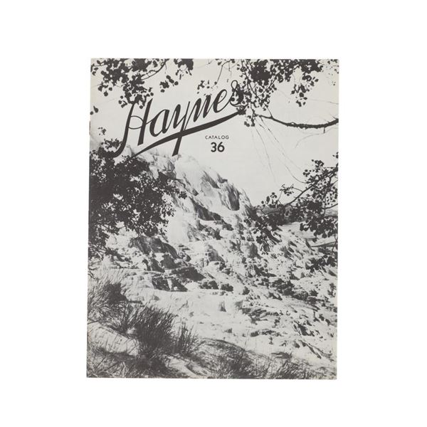 F.J. Haynes Photograph Catalog Book #36 (1936)