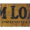 Image 6 : C. 1940 Livingston Land & Abstract Co. Metal Sign