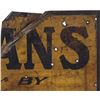 Image 7 : C. 1940 Livingston Land & Abstract Co. Metal Sign