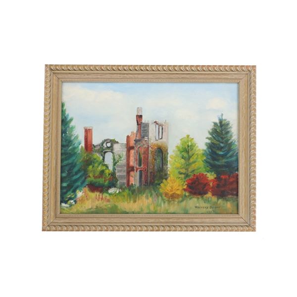 Winifred Joyner Original Framed Painting c. 1947