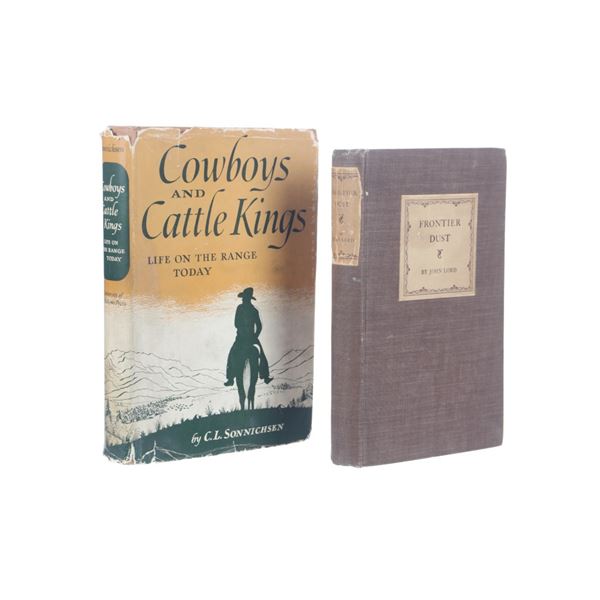 Rare First Edition Western Theme Books (2)