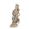 Image 12 : C. 1800- Feng Shui Wei Gilt Tuo Skanda Bronze