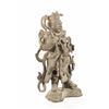 Image 4 : C. 1800- Feng Shui Wei Gilt Tuo Skanda Bronze