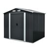 Image 1 : TMG-MS0810 METAL SHED APEX 8' X 10'