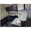 Image 1 : 3 Sided Reception Desk Brown & Grey 9' x 5' x 5'