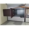 Image 4 : 3 Sided Reception Desk Brown & Grey 9' x 5' x 5'