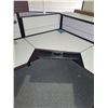 Image 6 : 3 Sided Reception Desk Brown & Grey 9' x 5' x 5'