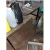 Image 2 : Old Metal Desk, Tire, 2 Pc Glass, 1 Pc of Sheet Metal