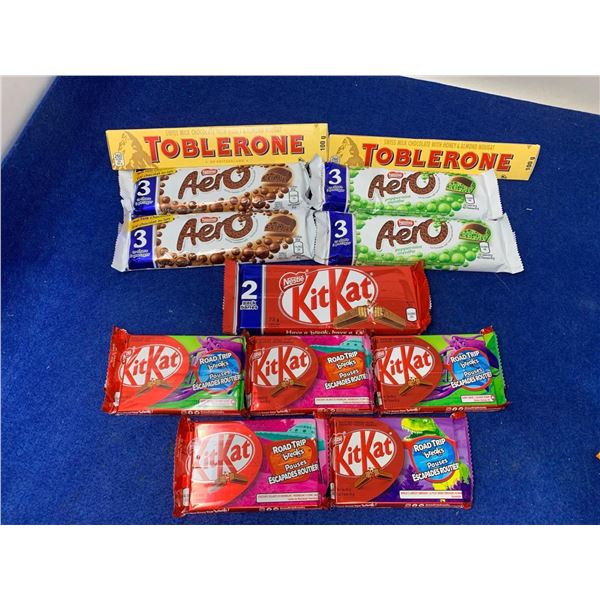Lot of Assorted Candy Bars