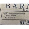 Image 2 : Barnyard Designs Welcome Doormat-Brown