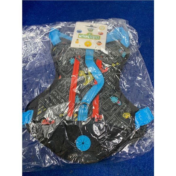Sesame Street Pet Harness Backpack xs/s