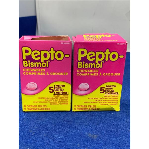 Pepto Bismol Chewables (2 x 12)