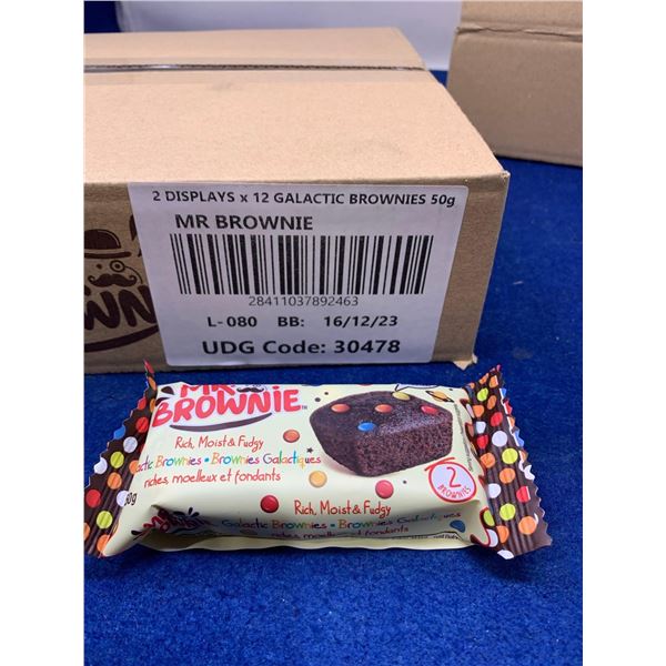 Mr. Brownie Galactic Brownies (2 x 12 x 50g)
