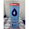 Image 2 : Wake Water Grapefruit Caffeinated Sparkling Water Beverage (12 x 355ml)