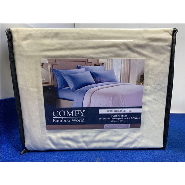 Comfy Bamboo World Full Sheet Set 4pcs