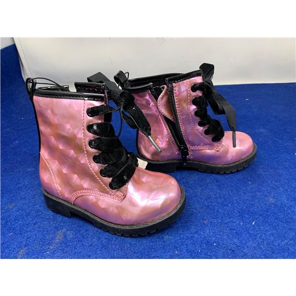 Girls Holographic Boots (size 7)