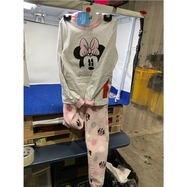 Minnie Mouse 2pc Kids Pajamas (7/8 M)