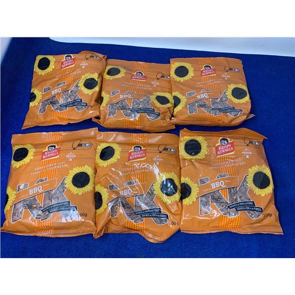 Krispy Kernels BBQ Sunflower Seeds (6 x 200g)