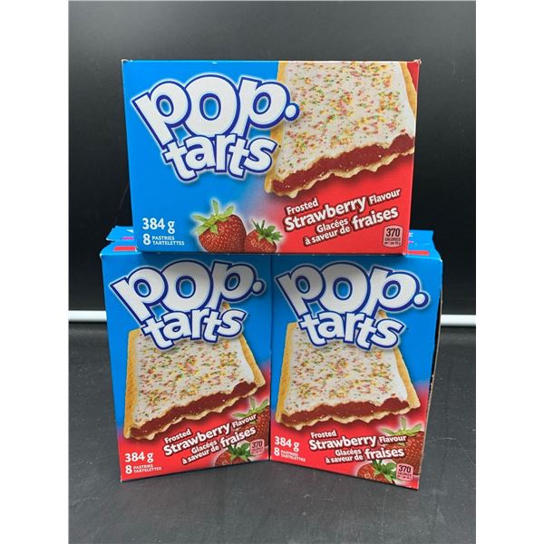 Pop Tarts Frosted Strawberry (3 x 8)