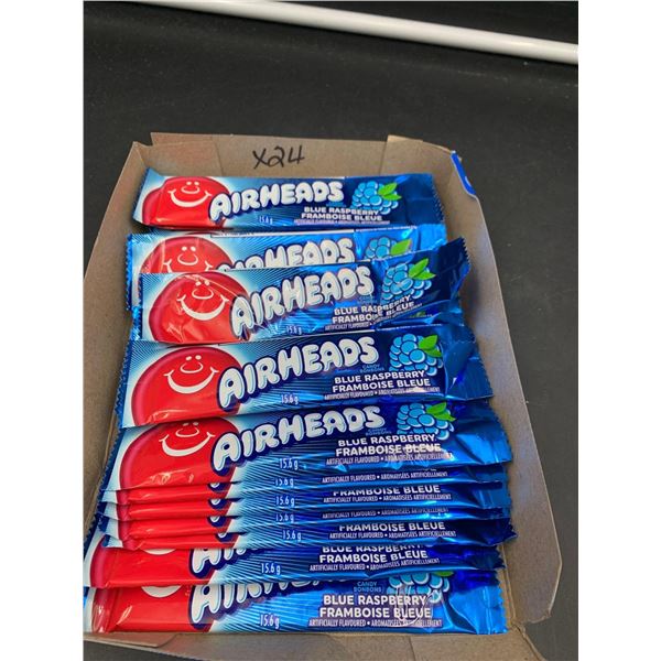 Air Heads Blue Raspberry Candy (15.6g x 24)