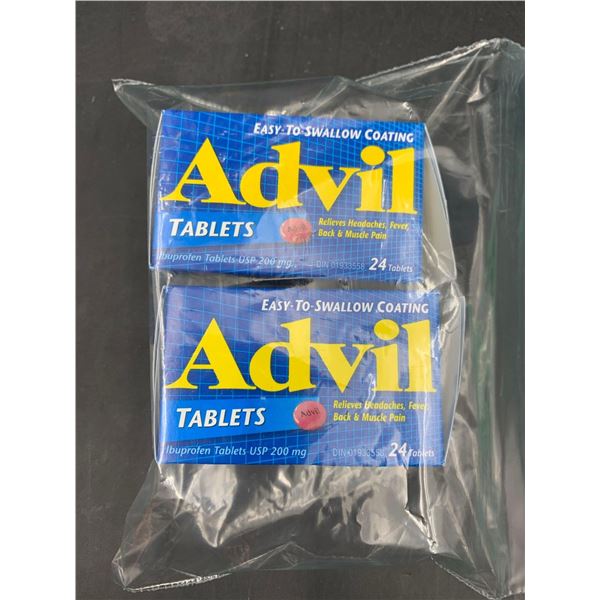 Advil Tablets Pain Relief (2 x 24)