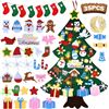 Image 2 : 3.4ft Felt Christmas Tree