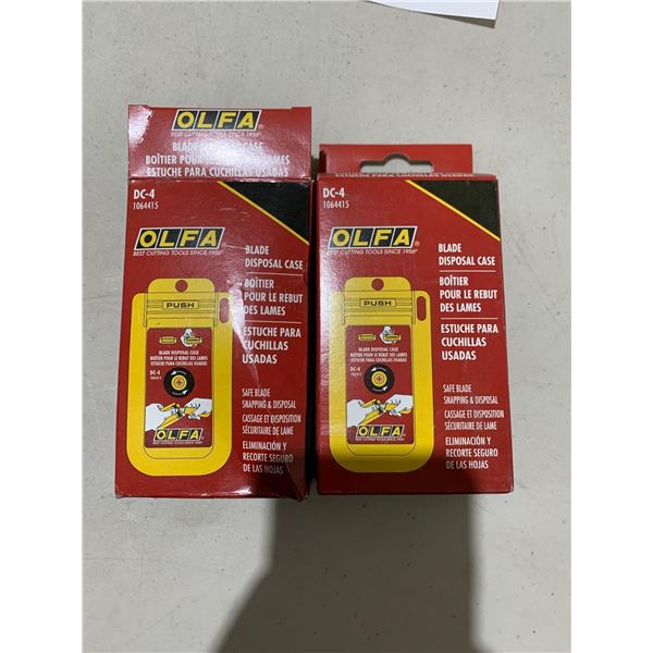 Olfa Blade Disposal Case 2ct