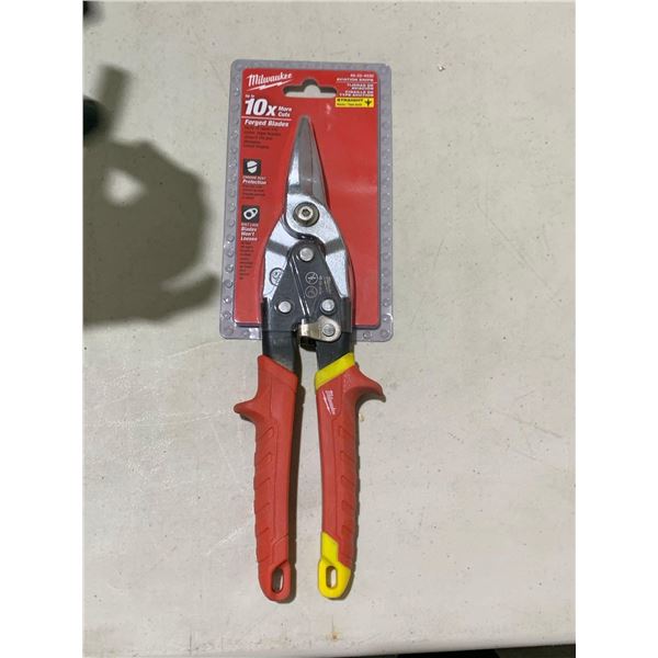 Milwaukee Aviation Snips-Straight