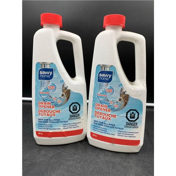 Savy Home Drain Opener (2 x 909ml)