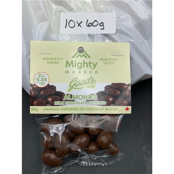Milk Chocolate Almonds (10 x 60g)