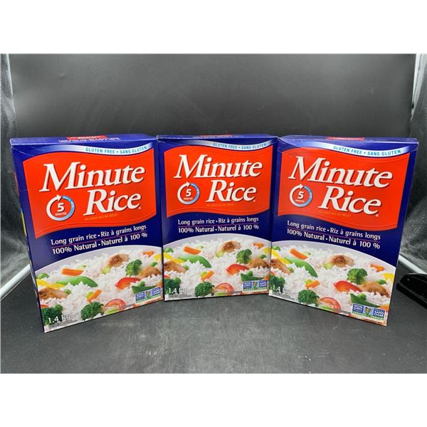 Minute Rice Long Grain Rice (3 x 1.4kg)