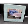 Image 1 : Comfy Bamboo World 4pc Queen Sheet Set