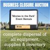 Image 1 : THIS SALE IS A COMPLETE COMPANY DISPERSAL OF "MOVIES IN THE PARK"