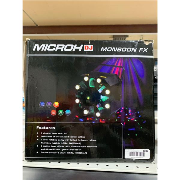 Microh DJ Monsoon FX Strobe / Laser Light