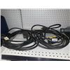 Image 1 : Lot of 2 Dual Socket Extension Cords