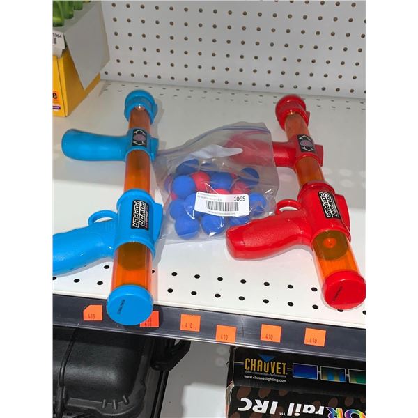 Atomic Power Popper Guns With Balls