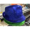 Image 2 : Lot of Light Up and Sequin Fedoras Flashing / Solid Light