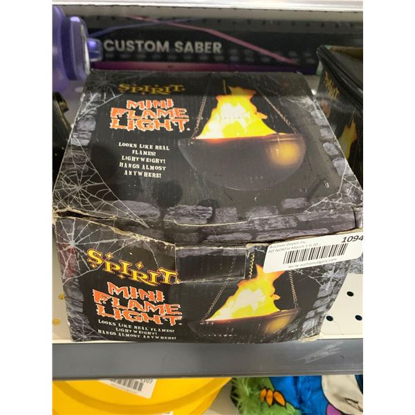 Spirit Hanging Mini Flame Light Cauldron