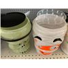 Image 2 : Lot of 7 Candy Bin / Halloween Decor