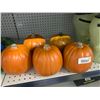 Image 1 : Lot of 5 Small Pumpkins Decor
